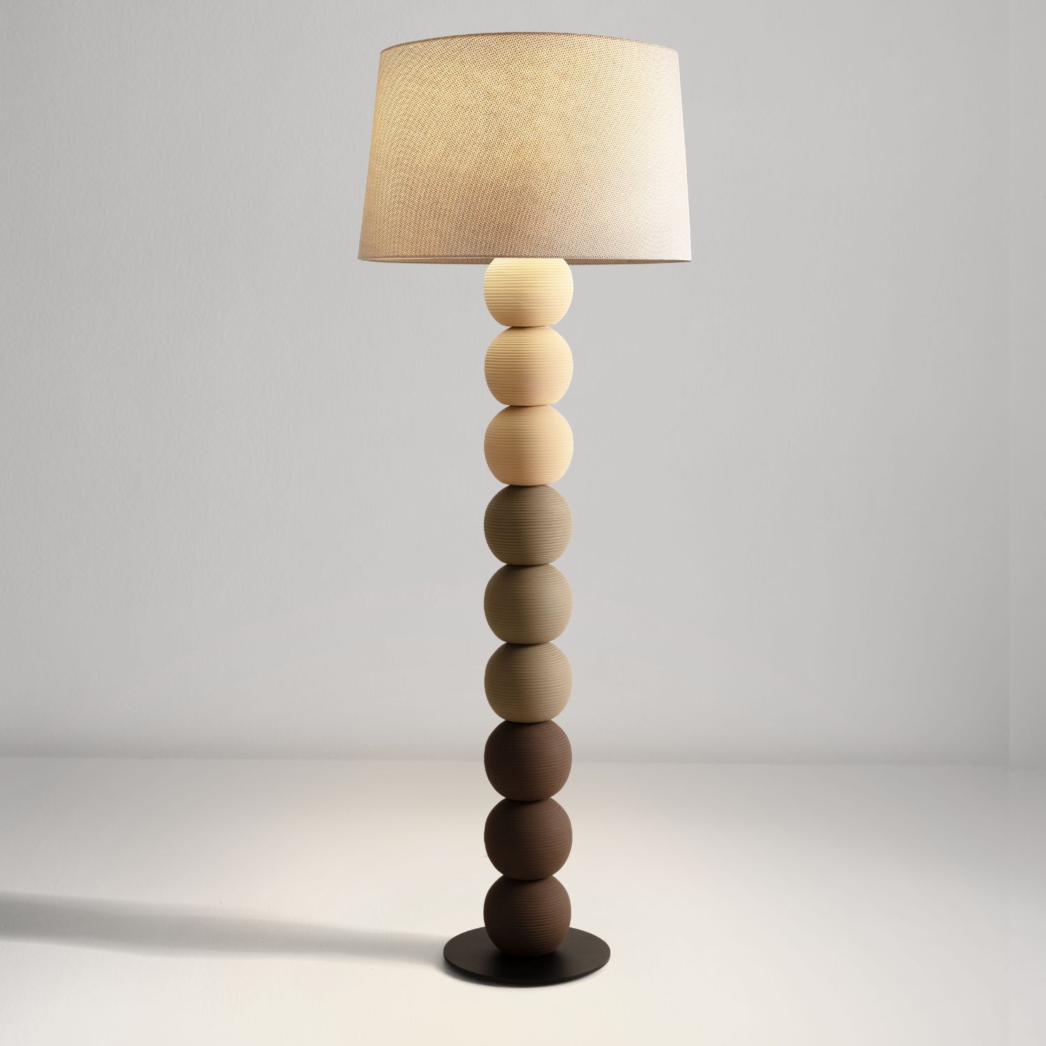 ABAJUR_NASH_TABACO_AREIA_CAPPUCCINO_CUPULA_MAIOR_LINHO RUSTICO_3d